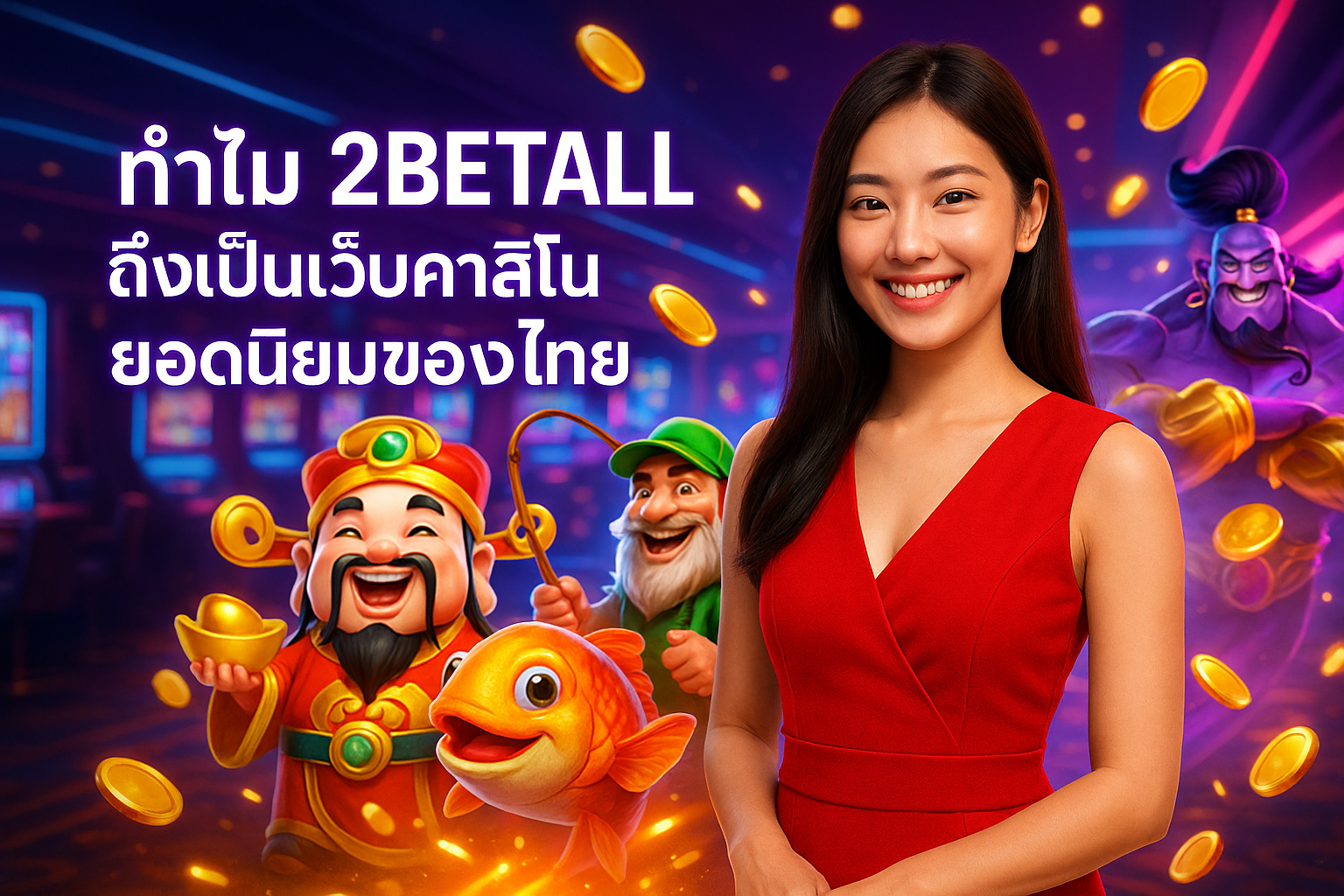 ทำไม 2BETALL ถึงเป็นเว็บคาสิโนยอดนิยมของไทย