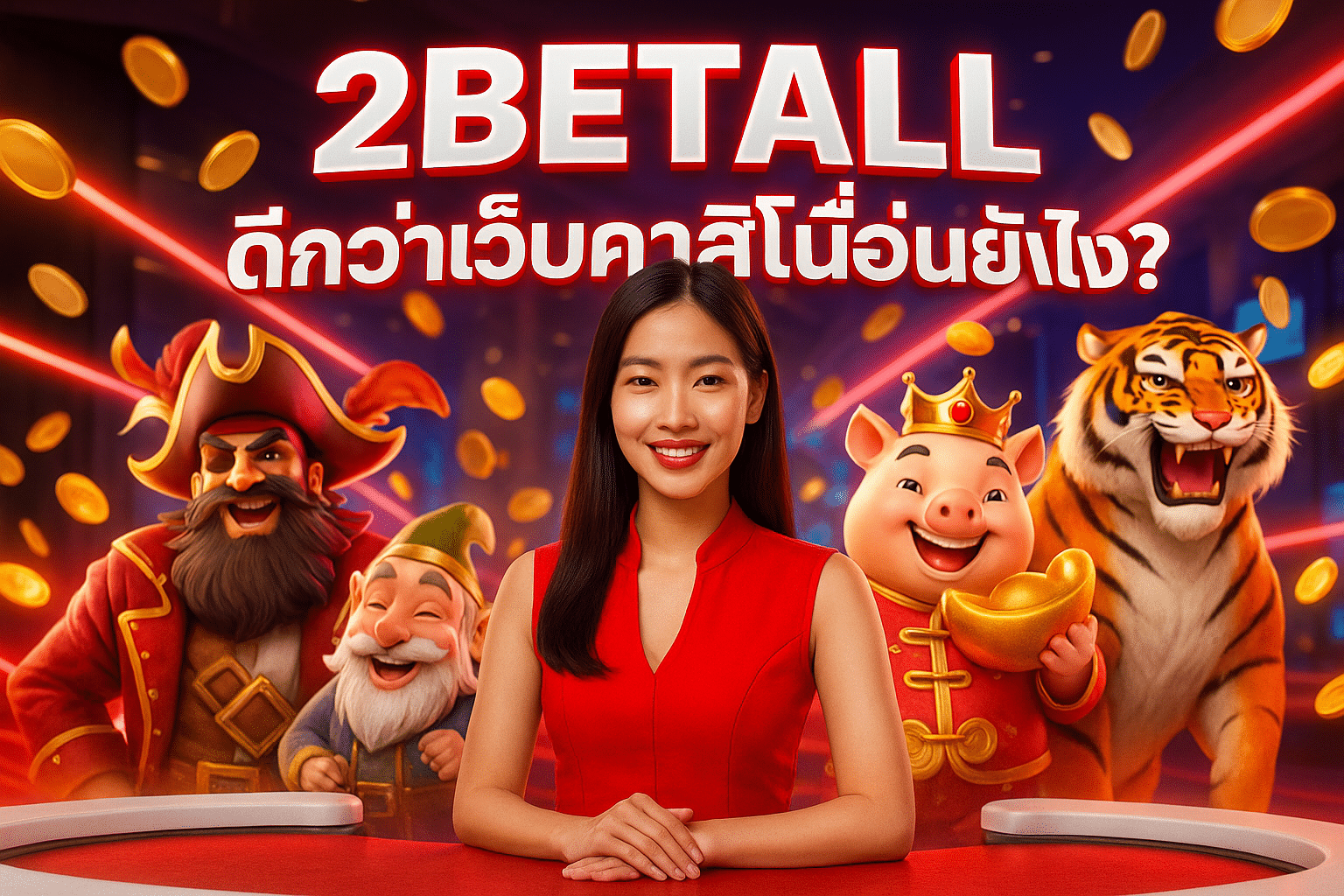2BETALL ดีกว่าเว็บคาสิโนอื่นยังไง?