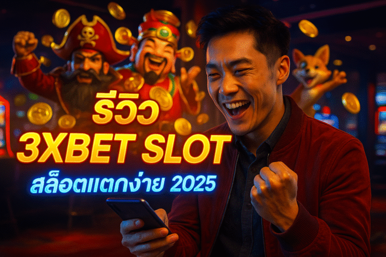 รีวิว 3XBET SLOT สล็อตแตกง่าย 2025